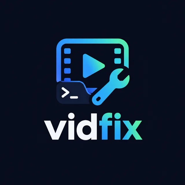 VidFix — Oynatılamayan videoları tek komutla düzeltin